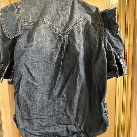 Zadig & Voltaire Ruffle Button-Up Shirt - Picture 3 of 3